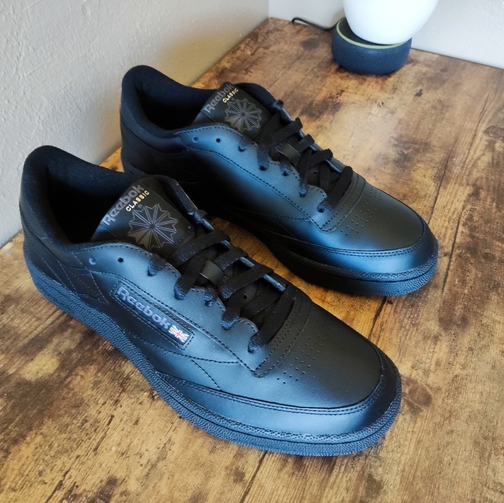Reebok Club C 85 Sneaker Black Classic New size 11 - Picture 9 of 10